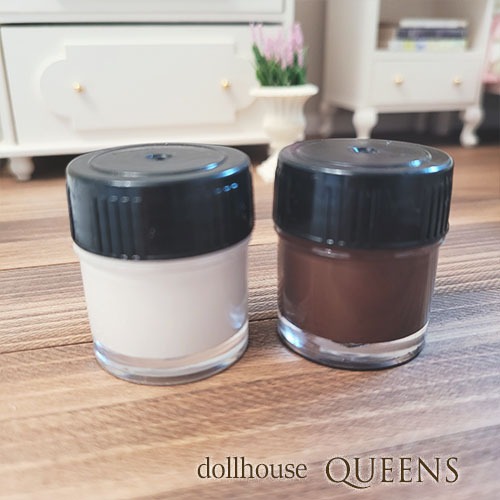 가구 보수용 페인트 10ml - 컬러 2종 (화이트, 브라운)